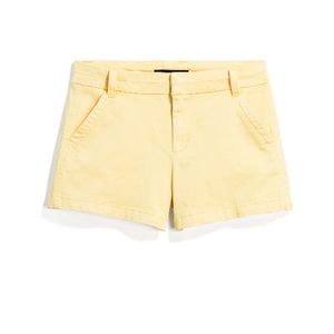 Pale yellow shorts